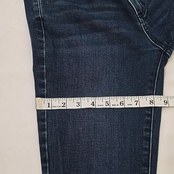 PRANA Women’s Organic Cotton Dark Wash Skinny Jeans size 4 /27 - Picture 8 of 8